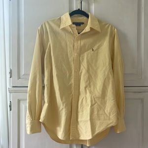 Ralph Lauren Button Up Yellow